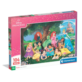 Clementoni Puzzle 104 pièces Super Disney Princess - 48,5 x 33,5 cm avec images captivantes et couleurs vives Precio: 28.152. SKU: B156PXB7KX