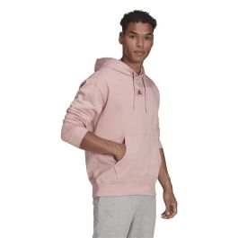 Sweat à capuche homme Adidas Essentials M Rose