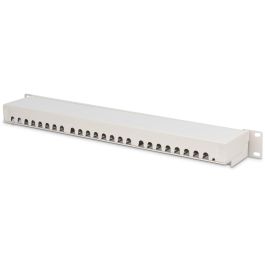 DIGITUS Patchpanel 1HE 24-Port Cat6 geschirmt grau
