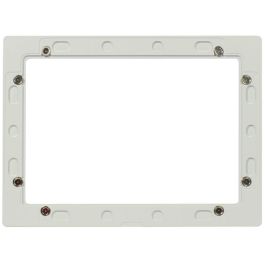ALLNET Touch Display Tablet 15 Zoll zbh. Blende für Einbaurahmen, weiß schmal