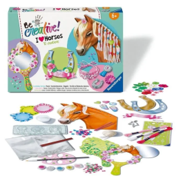 Ravensburger 238751 Kit Multiactividad Be Creative Horse, 10 Créations pour Enfants dès 7 Ans