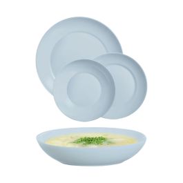 Assiettes Luminarc Apy Paradise Azul Bleu verre 18 Pièces