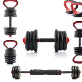 Ensemble de Poids Réglables6 en 1 avec Guide d’Exercices Sixfit InnovaGoods