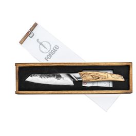 Forged Couteau Santoku KATAI Acier VG10 Manche Bois de Raíz 14 cm COS1699274739148