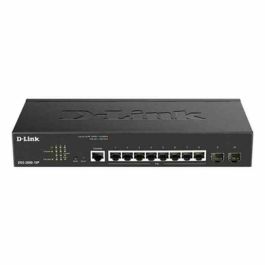 D-Link DGS-2000-10P Switch PoE Géré, 8 Ports Gigabit Ethernet, 2 SFP, Montage Rack 1U