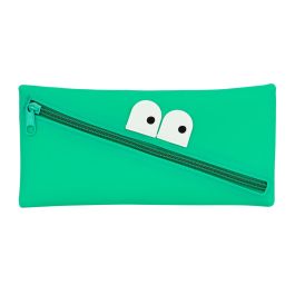 Fourre-tout Safta Vert 22 x 11 x 1 cm Visage