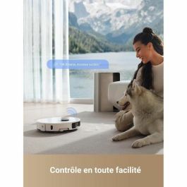 Dreame L40 Ultra Robot Aspirateur avec Mop Amovible et Relevable, Brosse Latérale Extensible et Relevable, 11000 Pa