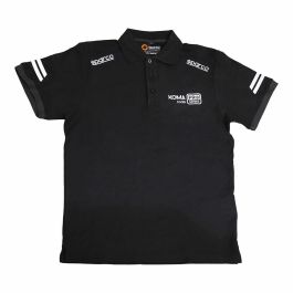 Polo à manches courtes homme Sparco Noir S