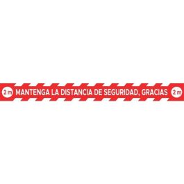 DUVER Autocollant de sol 1000x1000mm 'Mantenga La Distancia De Seguridad' Precio: 18.5000004. SKU: B1DPMGA8PQ