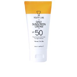 Youth Lab Crème Solaire Quotidienne SPF50 pour Peaux Normales à Sèches, 50 ml