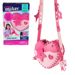 Spin Master Cool Maker Sac Sweetheart - Kit créatif à fabriquer soi-même - Sac à main en simili-cuir avec strass et charms - Jeu créatif pour enfant à partir de 6 ans Precio: 35.124. SKU: B17HAM44GM