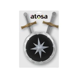 Espada medieval de chevalier pour déguisement, plate, 62 cm, accessoire pour reconstitution historique, carnaval et jeu de rôle Precio: 15.492. SKU: B1B6KX8NQR