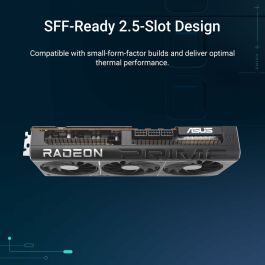 ASUS Radeon RX 9070 XT OC 16 Go GDDR6 avec 3 ventilateurs, PCIe 5.0