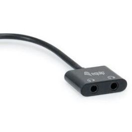 Equip Adapter USB-C -> Audio DAC 2x3Pin 3.5mm St/Bu 0.15m sw