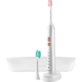 Sencor SOC 3313PW - Brosse à dents électrique avec 5 modes, 48 000 oscillations/min, minuteur Quadpacer, autonome 45 jours, étanche IPX7 Precio: 85.08. SKU: B1AS67KA3D