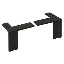 HERRAJES ALK Jeu de 4 Pieds Zamak Rocha-New H110 Finition Chrome