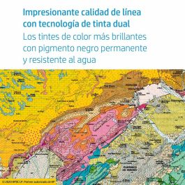 HP B3P24A Cartouche d'encre grise 130 ml pour HP DesignJet T920, T1500, T930, T1530, T2530, T2500 eMFP