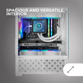 Boîtier ATX semi-tour Mars Gaming MC-SE2 Blanc