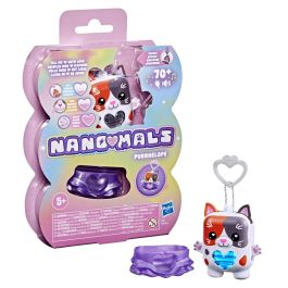 Hasbro Nano-mals Purrnelope Le Chat Tricolore, Compagnon Électronique Interactif avec Plus de 70 Réactions, Jouet pour Enfants à Partir de 5 Ans, HASG2209ES0