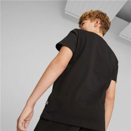 T shirt à manches courtes Enfant Puma Essentials+ Street Art Grap Noir