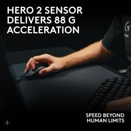 Logitech G PRO X SUPERLIGHT 2 LIGHTSPEED Gaming Mouse - BLACK - 2,4GHZ - N/A - EER2-933 - 933