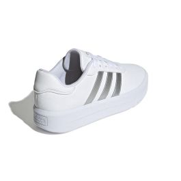 Baskets Casual pour Femme Adidas Court Platform Blanc