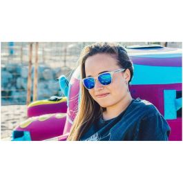 Lunettes de soleil enfant Northweek Kids Bright Ø 47 mm Bleu Transparent