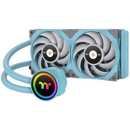 K Thermaltake TOUGHLIQUID 240 ARGB Sync All-In-One Liquid Cooler Turquoise 240mm