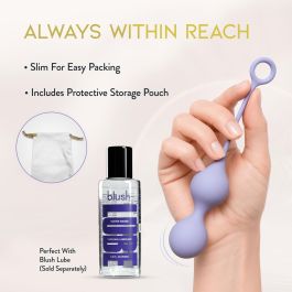 Vibromasseur à boules Blush Delice Violet