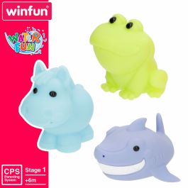 Ensemble animaux pour le bain Winfun 6 X 4,5 X 8 CM 4 Unités