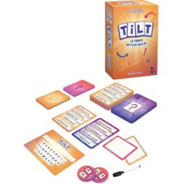 ACTARUS - Tilt - Jeu de société coopératif - Mots à deviner comme au pendu - Ambiance - À partir de 10 ans - 2 à 8 joueurs - 25 minutes Precio: 38.976. SKU: B1DR3CRYDR