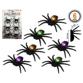 Lot de 6 Mini Araignées Décoratives Métalliques Multicolores de 7.5 cm pour Fête Halloween et Événements Thématiques Precio: 10.59. SKU: B1JWZ7M5V3