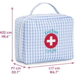 Corolle Valise Docteur et Accessoires de Jouet pour Enfant et Poupée 30 à 42 cm - Stéthoscope, Seringue, Tensiomètre - Jouet d'Imitation Dès 18 Mois