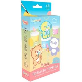Set de peinture à la gouache Jovi KAWAII 35 ml 6 Pièces (6 Unités)