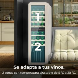 Bar à Vins Cecotec GrandSommelier Origin Duo 30 Hit Beige