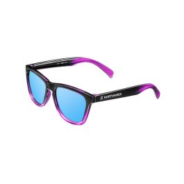 Northweek Lunettes de soleil KIDS GRADIANT Unisexe Carrées Monture Policarbonato Verres Polarisés UV400 Noir Rose