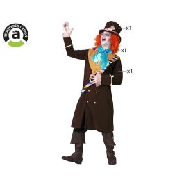 Costume Sombrerero Loco adulte Homme Marron Taille XS-S Complet avec Veste, Chapeau et Collier - Polyester Precio: 30.192. SKU: B1CJW3BGC9