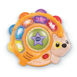 VTECH BABY Super Tambourin Lumière Magique - Jouet musical interactif pour enfants 1-4 ans, 2 modes de jeu, apprentissage des chiffres, couleurs et instruments - Multicolore