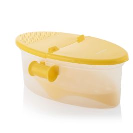 Cuiseur de Pâtes 4 en 1 pour Micro-ondes avec Accessoires et Recettes Pastrainest InnovaGoods