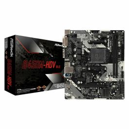 Carte Mère ASRock B450M-HDV R4.0 AMD B450 AMD AM4 Precio: 65.6900004. SKU: S7820984