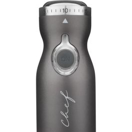 Sencor SHB 5608BK-EUE3 Mixeur plongeant 4 en 1 1200 W, technologie Titanium QuadBlade, fouet, hachoir, gobelet, acier inoxydable, noir