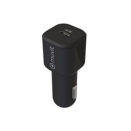 Chargeur USB pour Voiture Muvit Noir 30 W