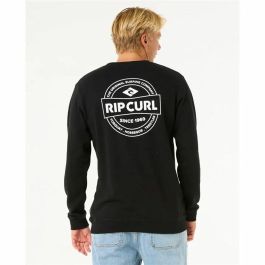 Sweat sans capuche homme Rip Curl Stapler Crew Noir L