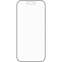 PanzerGlass Stealth Screen Protector w. Black Frame iPhone 17 | iPhone 16 Pro | Ultra-Wide Fit w. Fastfit in-a-box