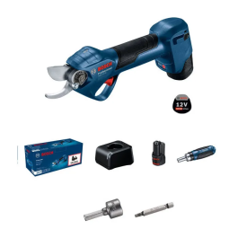 Bosch Professional GGP 12V-25 Professional - Élagueur sans fil (sécateur) avec 2 batteries 12V 3.0Ah et chargeur - Coupe branches 25 mm - Réf. 06008D8100 Precio: 384.516. SKU: B18Q4H8SYW