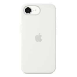 Apple Coque en Silicone pour iPhone 16e, Blanc, MD3P4ZM/A