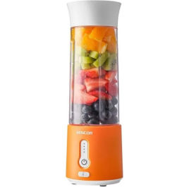 Sencor SBL 133OR Mixeur Smoothies Portable Puissant 150 W, Réservoir 500 ml, Recharge USB-C, Étanche IPX65