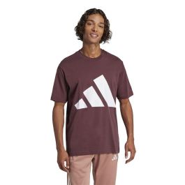 T-shirt à manches courtes homme Adidas Big Logo Sj Bordeaux 9-10 Ans