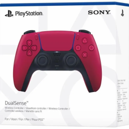 Sony - Manette sans fil DualSense Cosmic Red pour PS5 et PC - Compatible via Bluetooth et USB-C