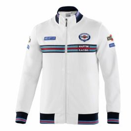 Sweat à capuche Sparco S01278MRBI0XS Blanc XS